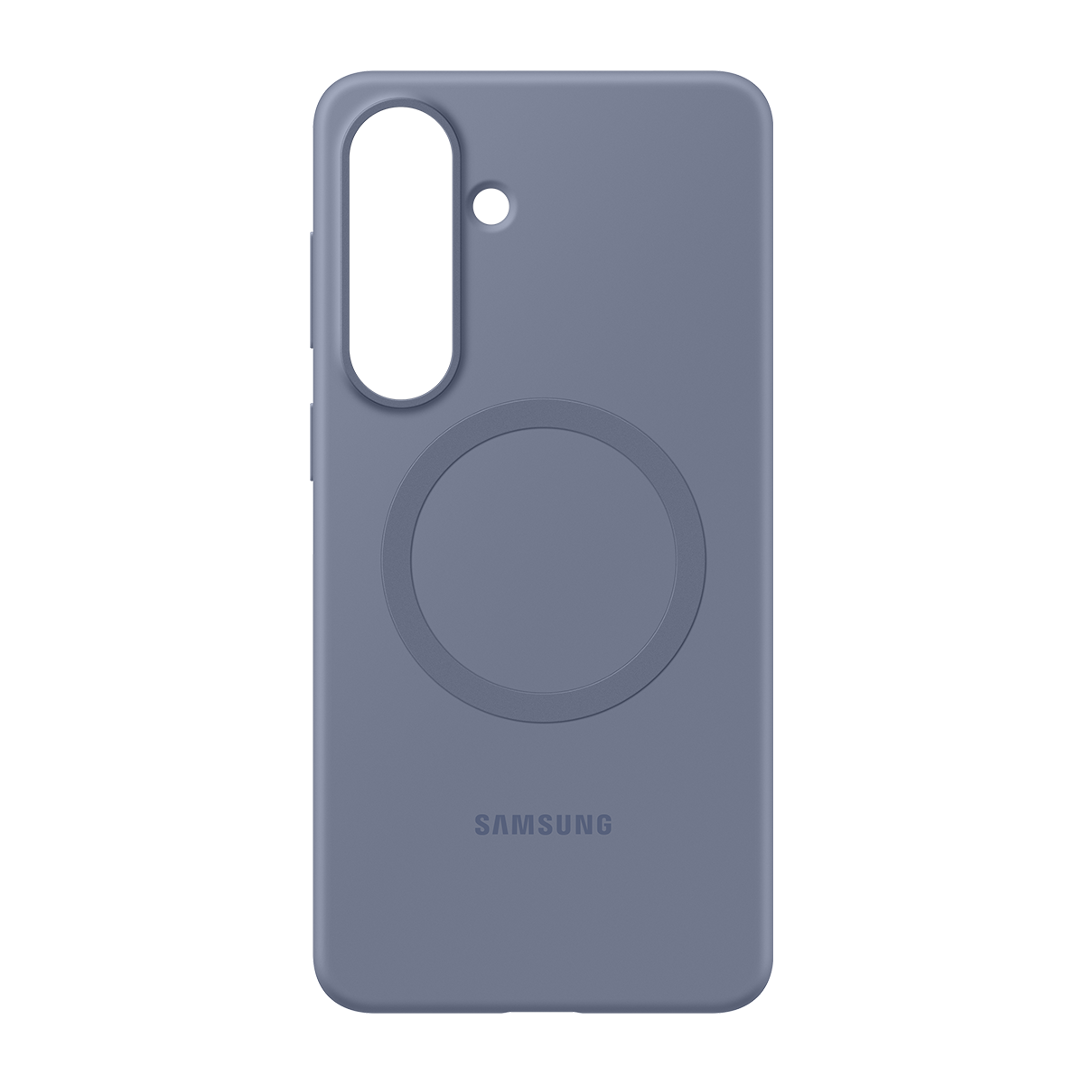 Samsung Galaxy S26+ Silikon Magnet Kılıf - Gece Moru - 3