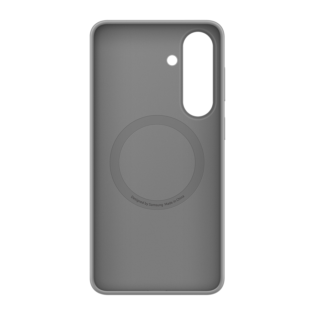 Samsung Galaxy S26+ Silikon Magnet Kılıf - Gri - 5