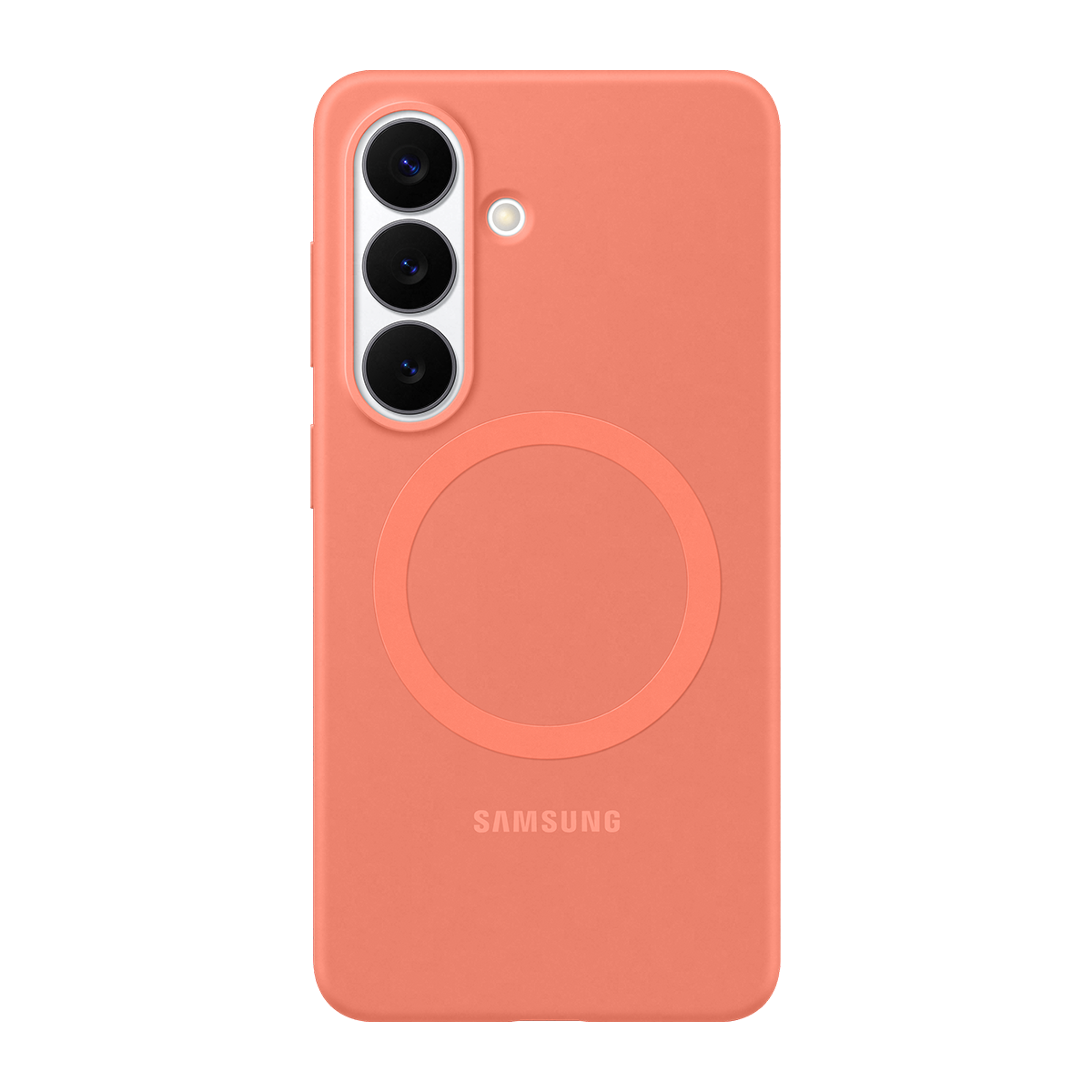 Samsung Galaxy S26+ Silikon Magnet Kılıf - Mercan