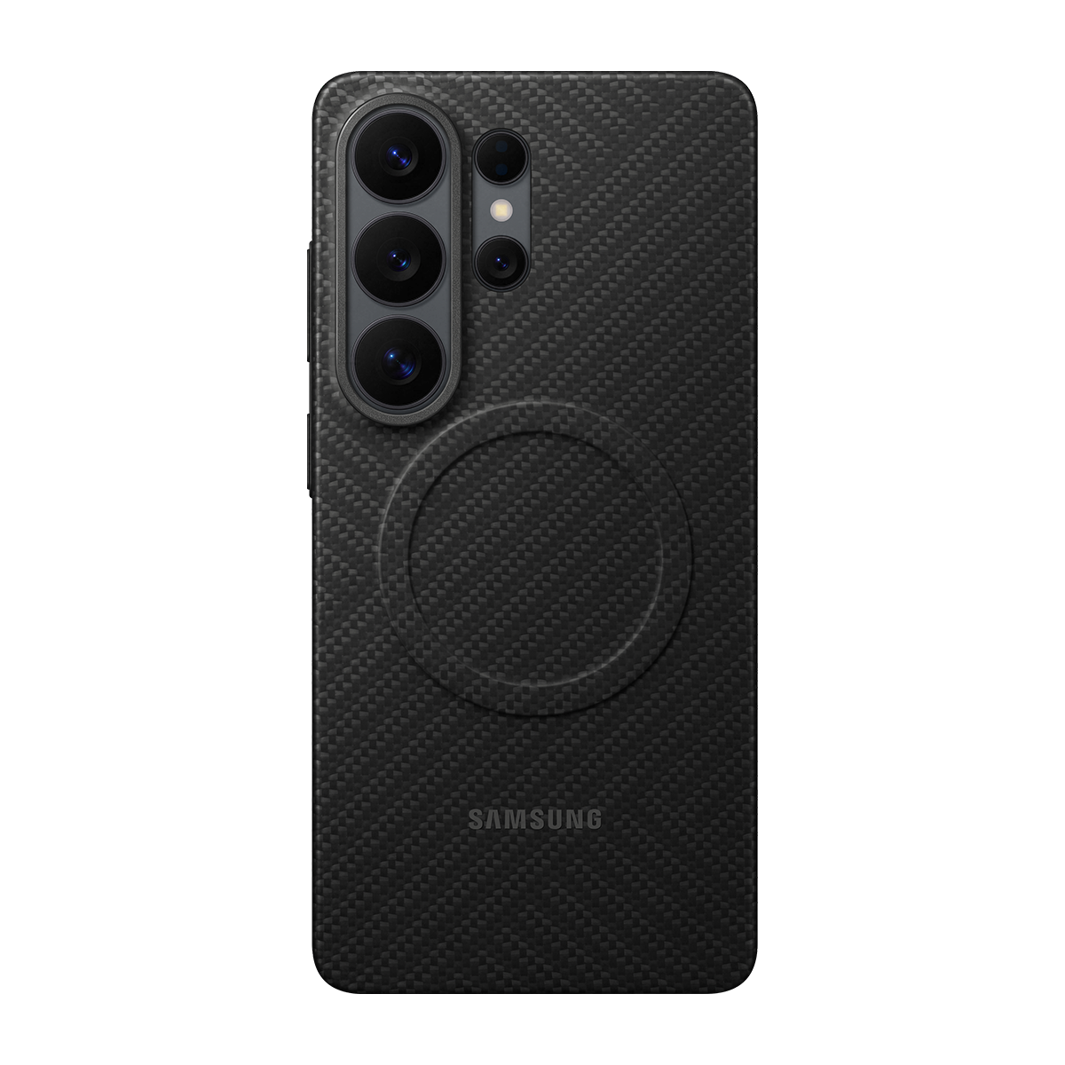 Samsung Galaxy S26 Ultra Karbon Magnet Kılıf - Siyah