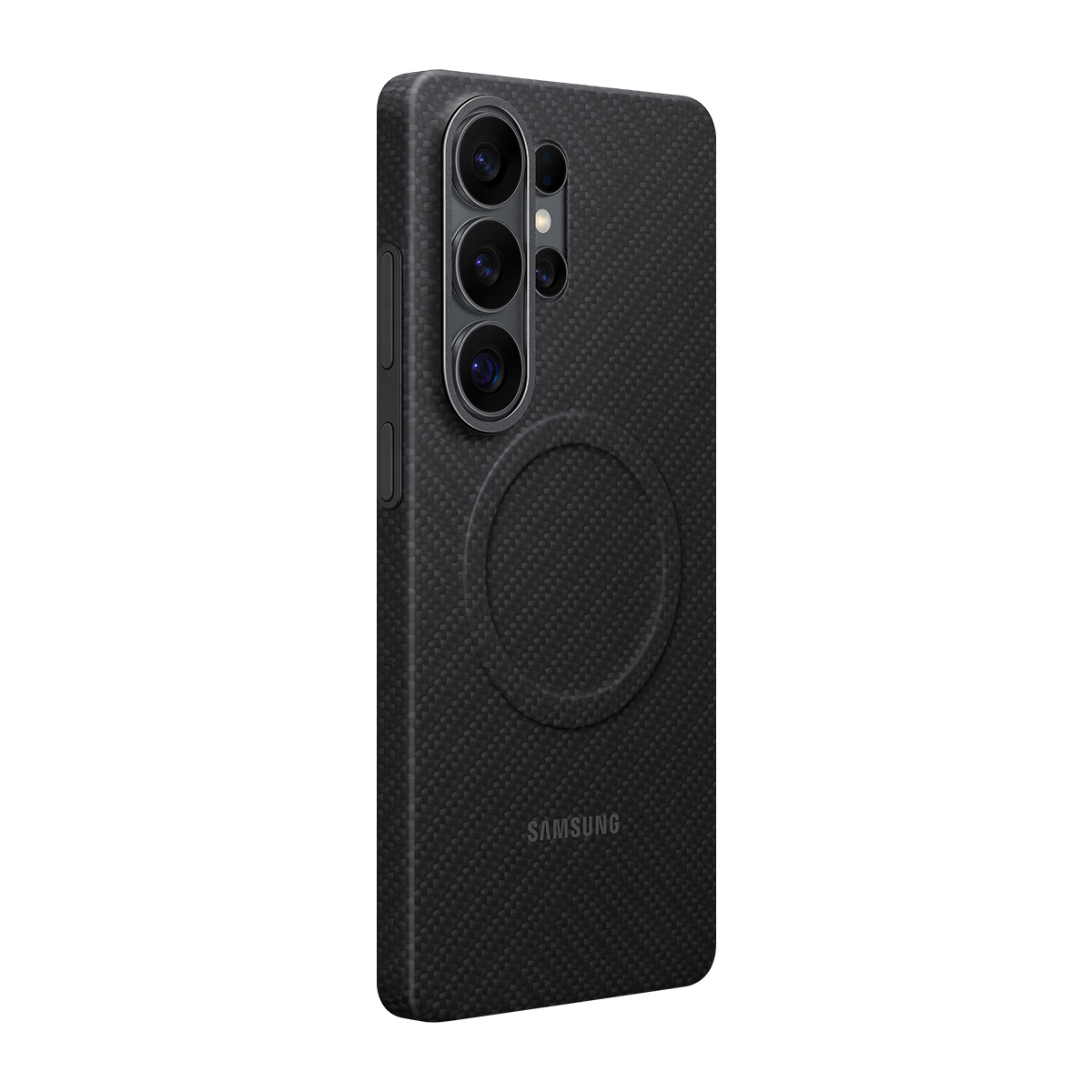 Samsung Galaxy S26 Ultra Karbon Magnet Kılıf - Siyah - 4
