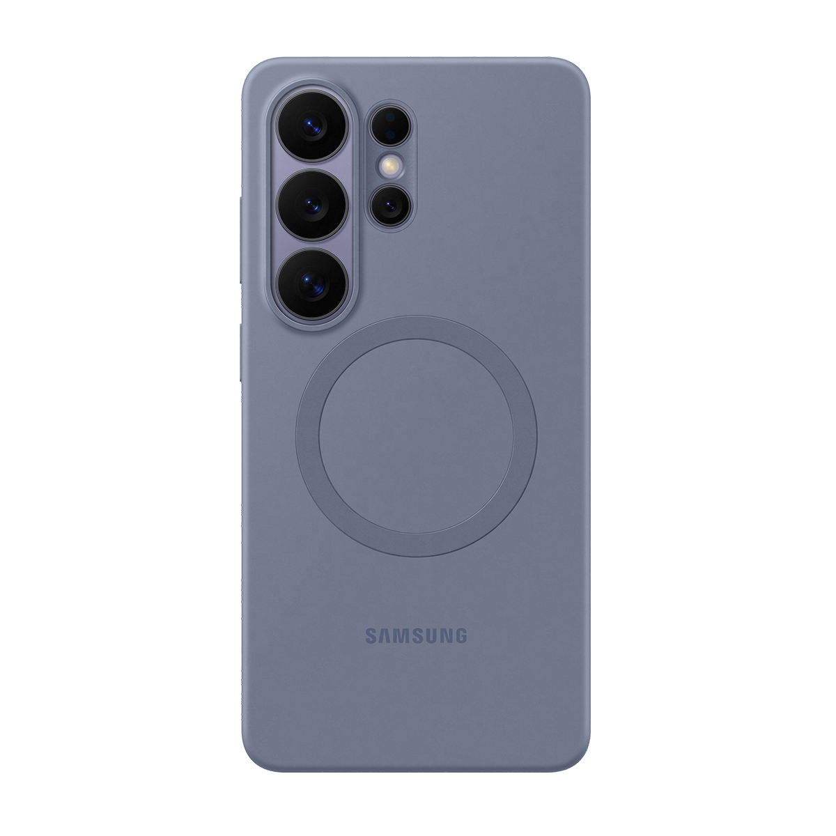 Samsung Galaxy S26 Ultra Silikon Magnet Kılıf - Gece Moru