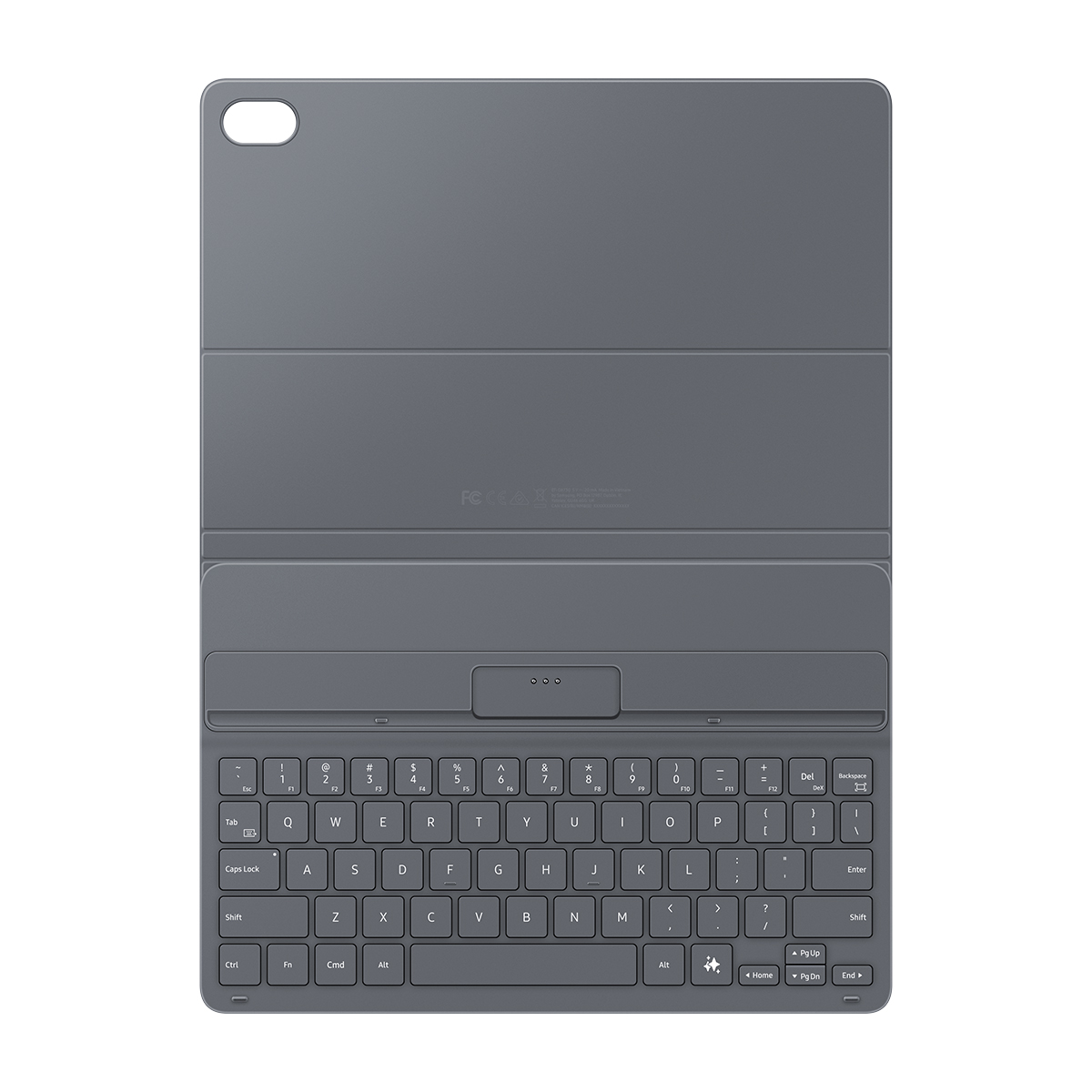 Samsung  Galaxy Tab S11 İnce Klavyeli Kılıf - Siyah - 3