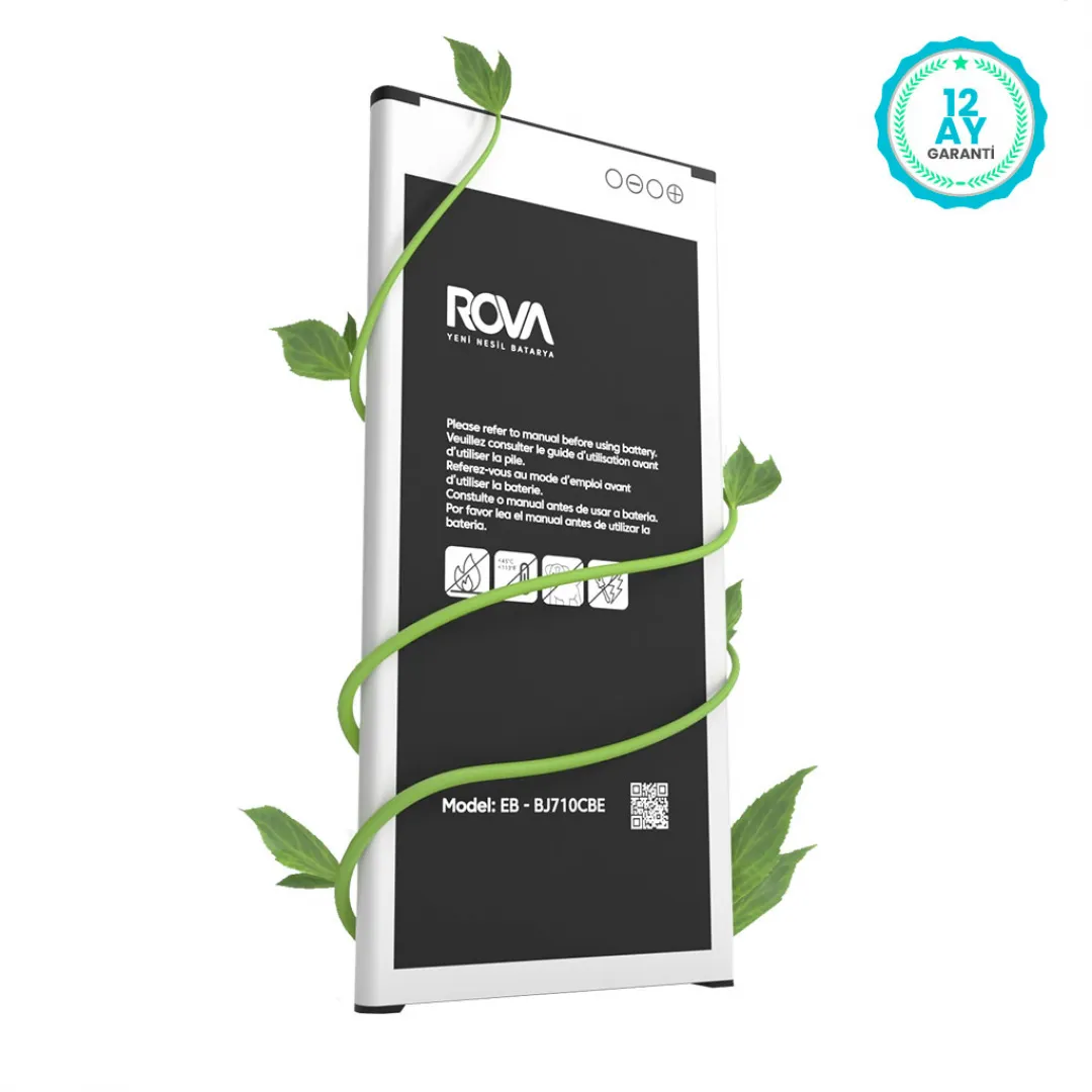 Rova Samsung J7 2016 SM-J710 Batarya Pil 3300 mAh - 4