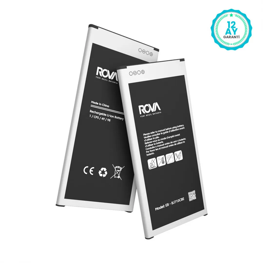 Rova Samsung J7 Duo SM-J720 Batarya Pil 3300 mAh - 2