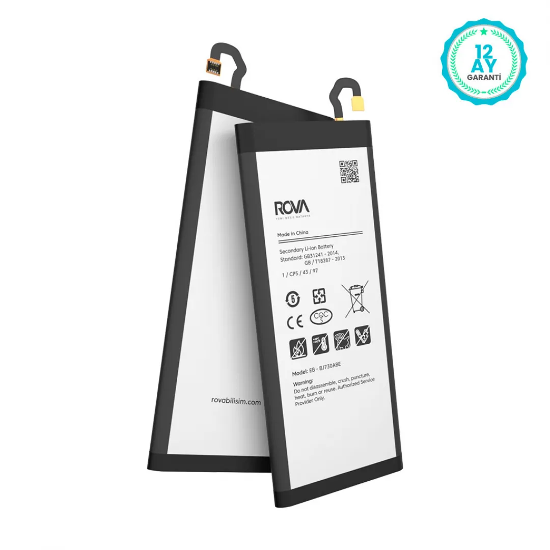 Rova Samsung J7 Pro SM-J730 Batarya Pil 3600 mAh - 2