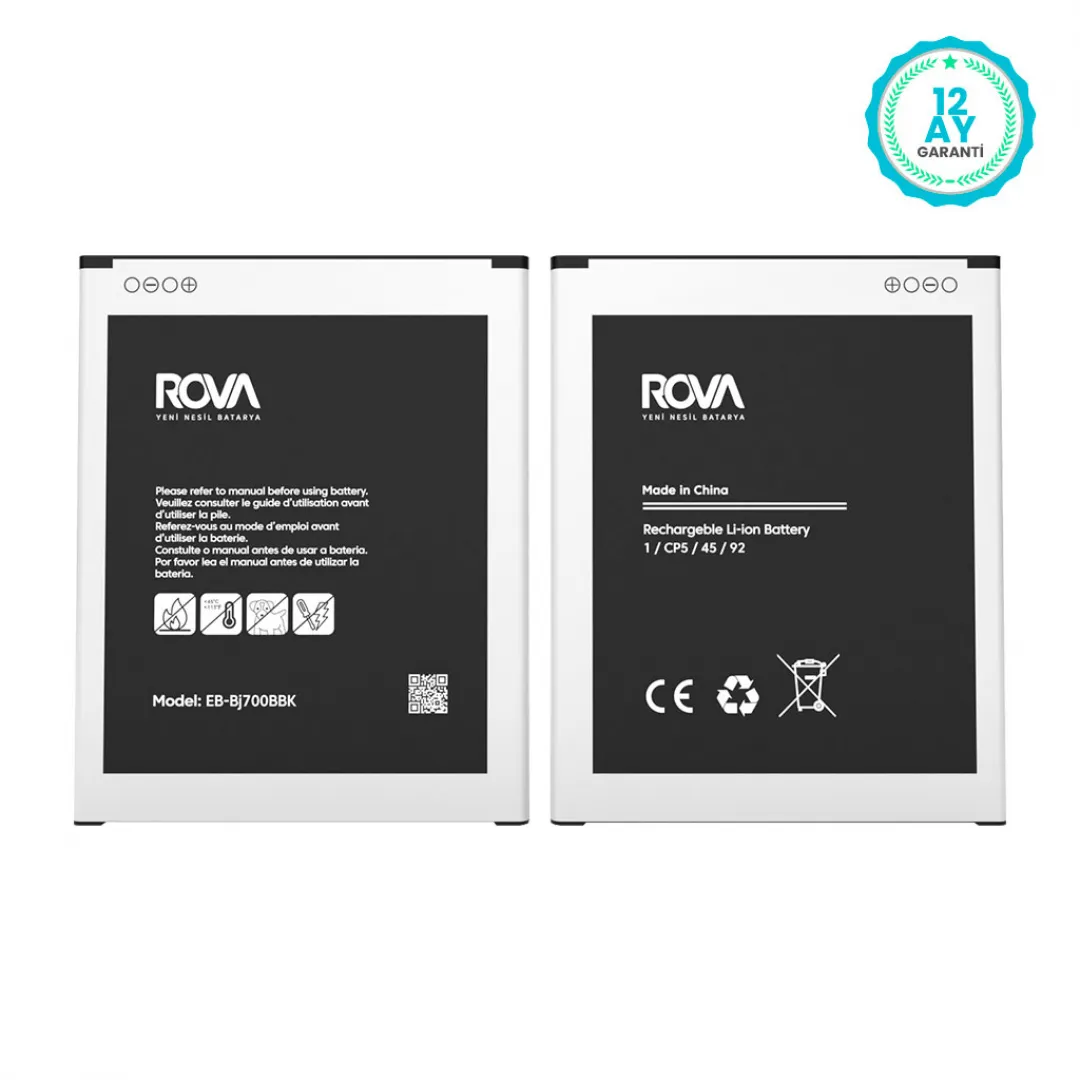 Rova Samsung J7V / Prime SM-J727 Batarya Pil 2700 mAh - 3