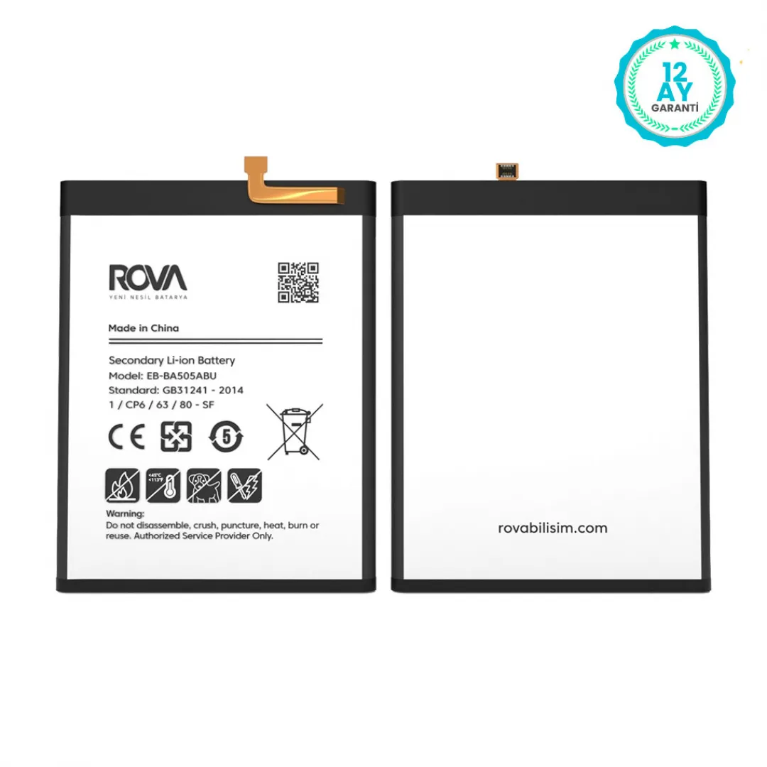 Rova Samsung M10S SM-M107 Batarya Pil 4000 mAh - 3