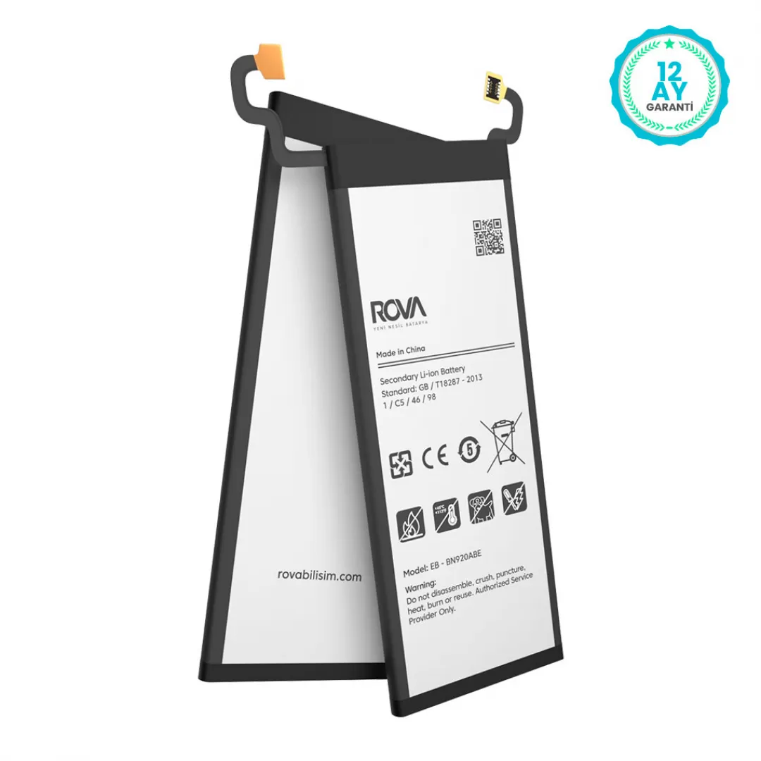 Rova Samsung Note 5 SM-N920 Batarya Pil 3000 mAh - 2