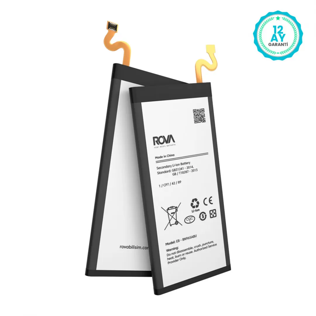Rova Samsung Note 9 SM-N965 Batarya Pil 4000 mAh - 2