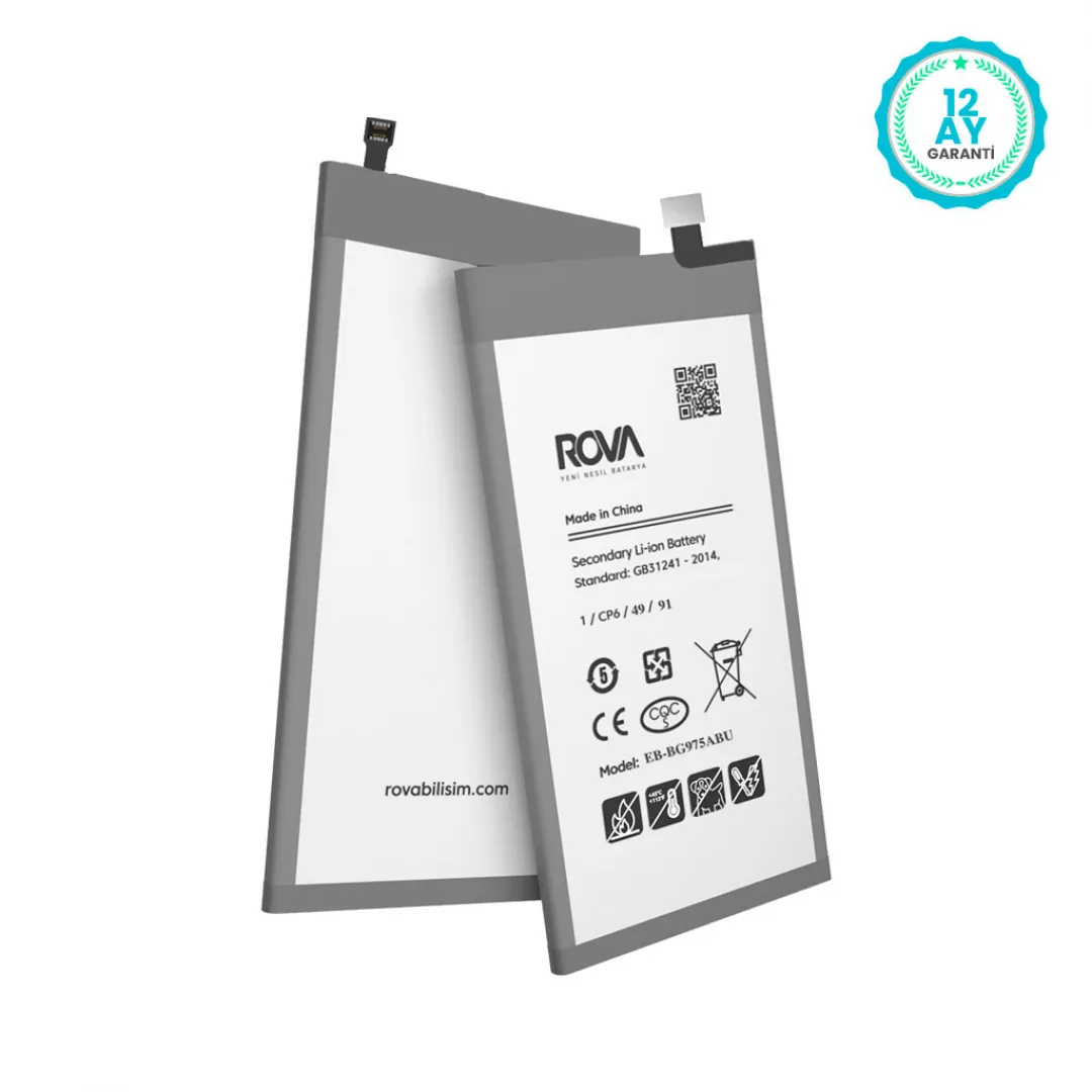 Rova Samsung S10 Plus SM-G975 Batarya Pil 4100 mAh - 2