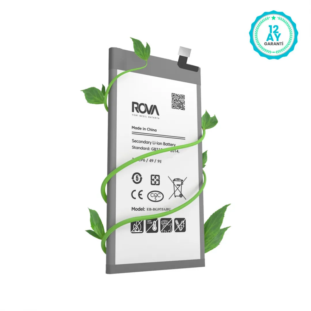 Rova Samsung S10 Plus SM-G975 Batarya Pil 4100 mAh - 4