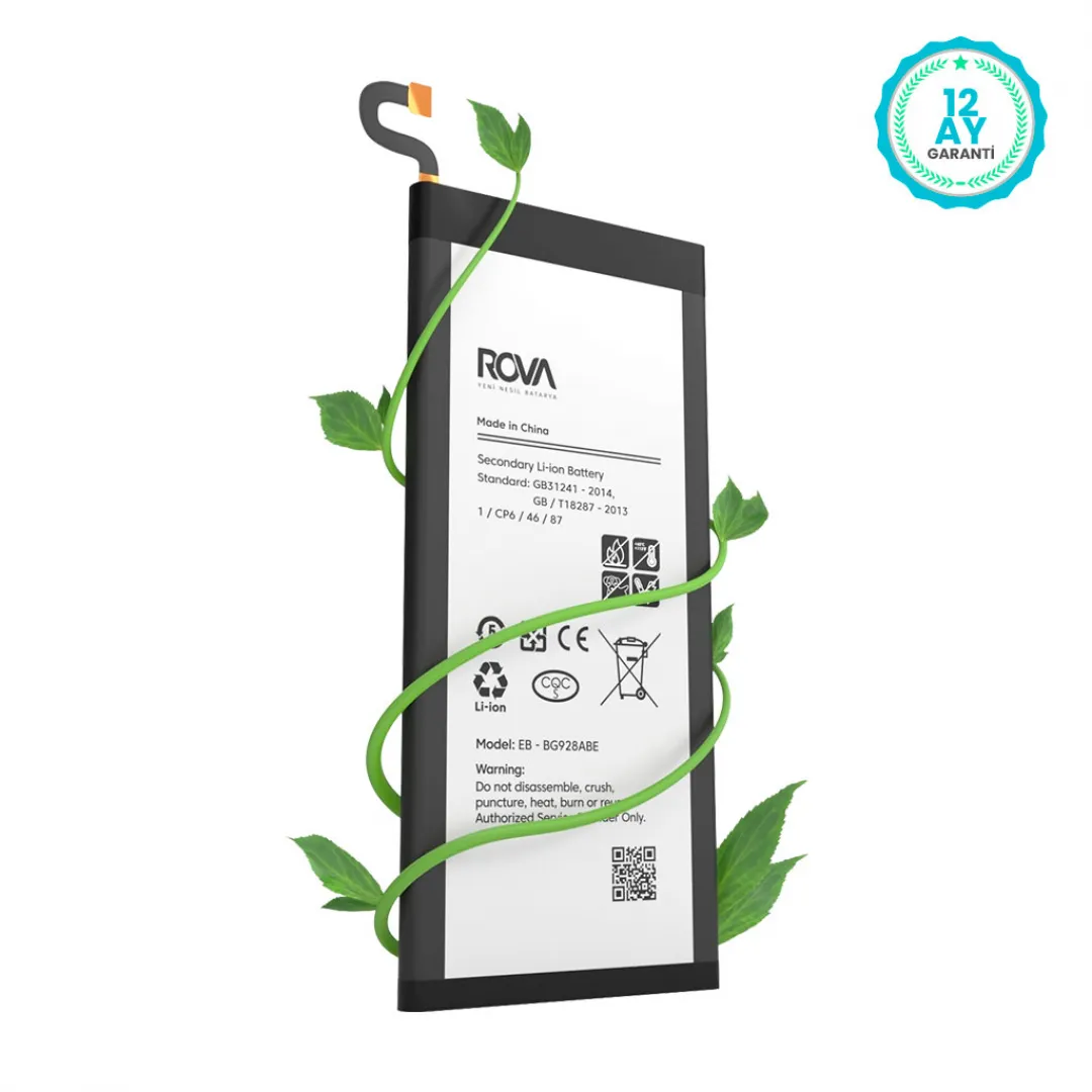 Rova Samsung S6 Edge Plus SM-G928 Batarya Pil 3000 mAh - 4