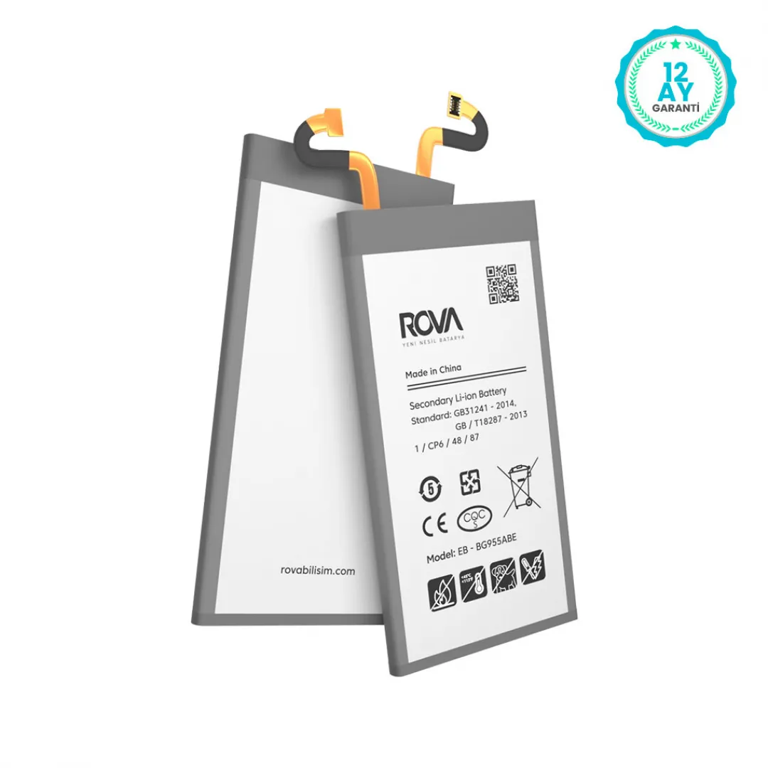 Rova Samsung S8 Plus SM-G955 Batarya Pil 3500 mAh - 2