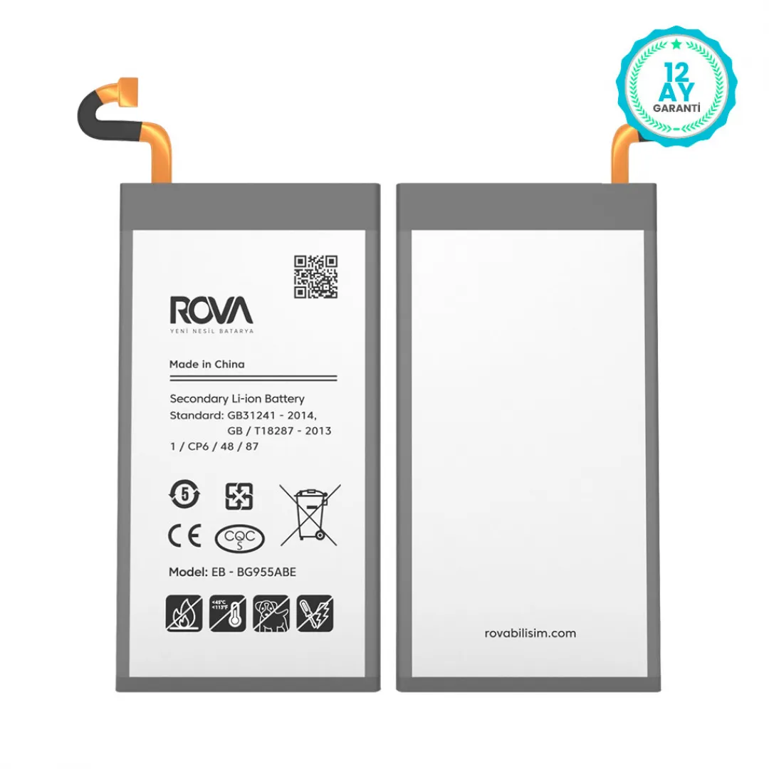 Rova Samsung S8 Plus SM-G955 Batarya Pil 3500 mAh - 3