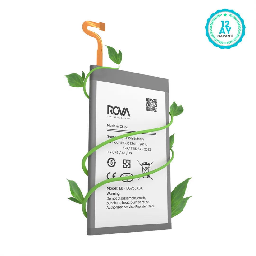 Rova Samsung S9 Plus SM-G965 Batarya Pil 3300 mAh - 4