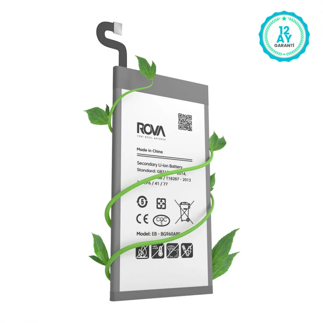 Rova Samsung S9 SM-G960 Batarya Pil 3000 mAh - 4