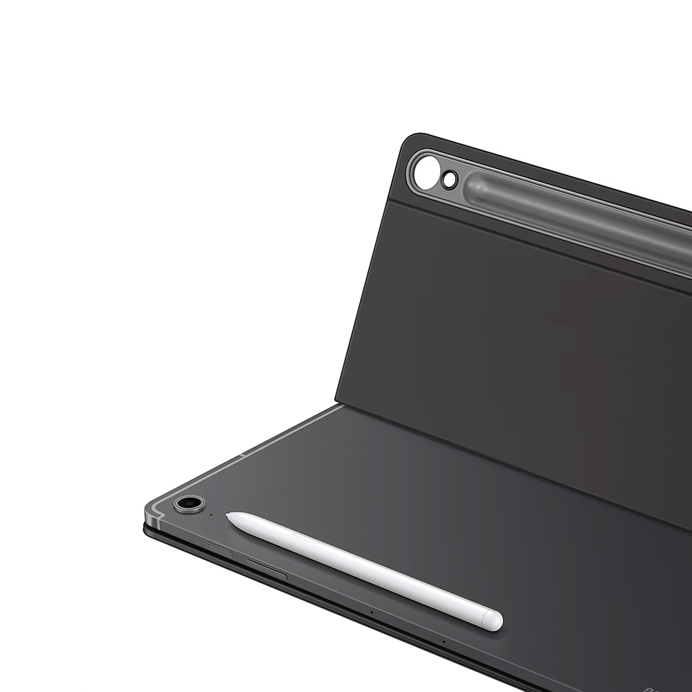 Samsung Tab S10 FE+ İnce Klavyeli Kılıf (Galaxy AI) - Siyah - 2