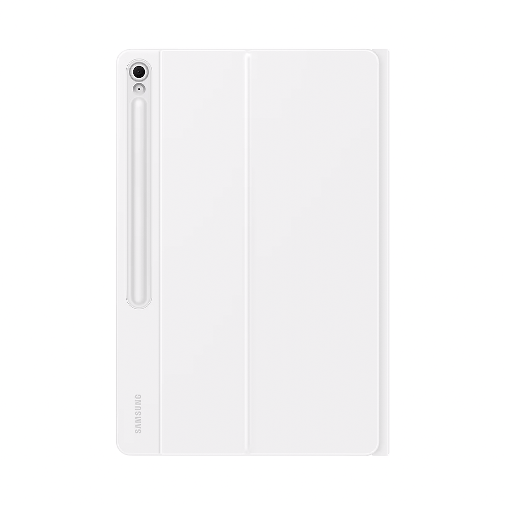 Samsung Tab S10 FE+ Klavyeli Mousepadli Kılıf (Galaxy AI) - Beyaz - 2