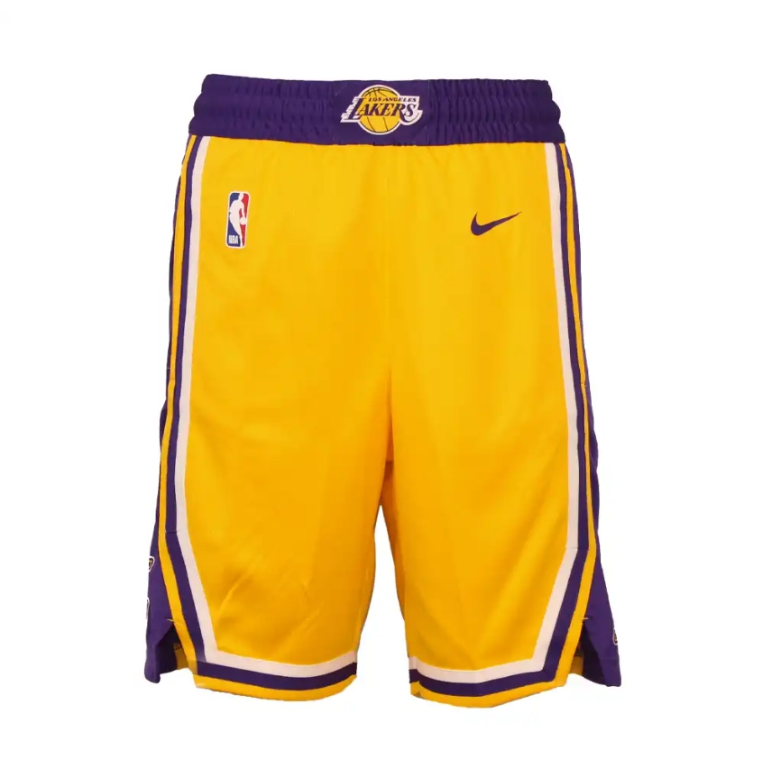 Nike AJ5616-100 Los Angeles Lakers NBA Basketbol Erkek Şort Beyaz