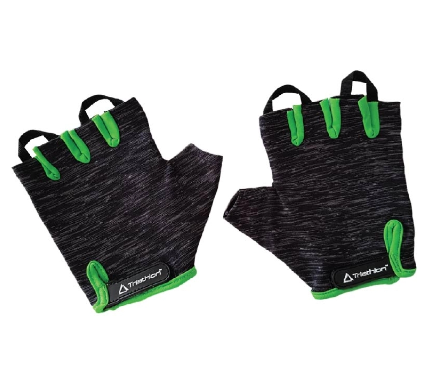 Triathlon Spor Eldiveni Yeşil