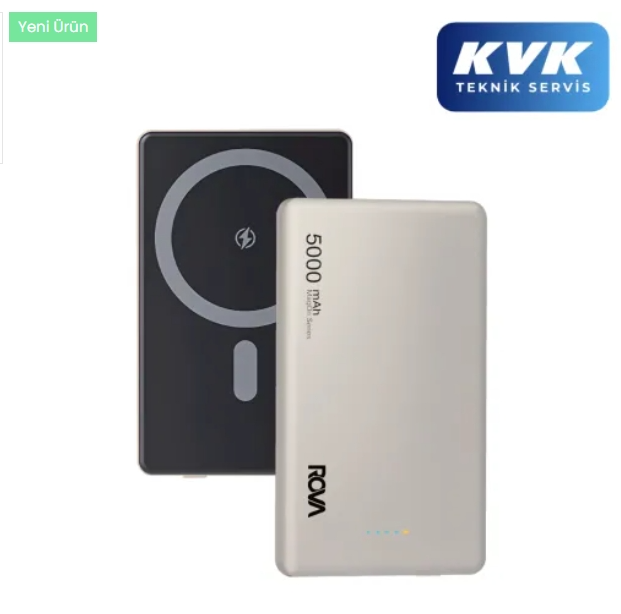 Rova PWS615G MageSafe'li Powerbank ve Taşınabilir Şarj Cihazı - 5000 mAh