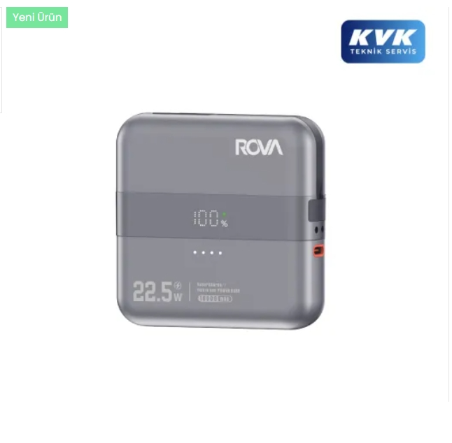 Rova PWS631M Powerbank ve Taşınabilir Şarj Cihazı - 10000 mAh