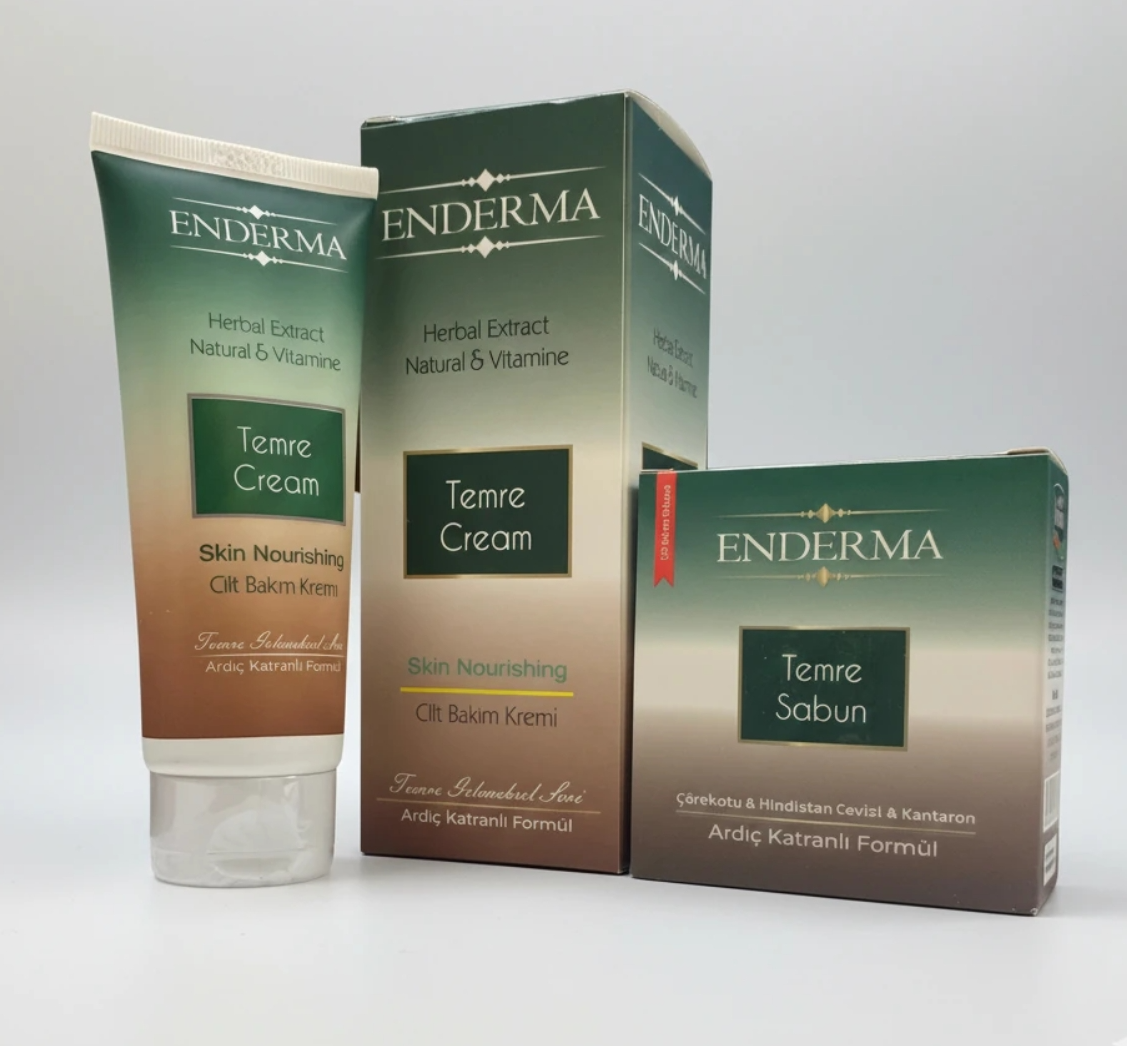 Temre Cream 110 ml & Temre Soap 120 gr - Organic Product Set