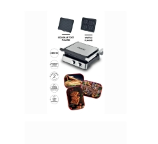 Musullu Izgara Tost Waffle Makinesi MSL-2037
