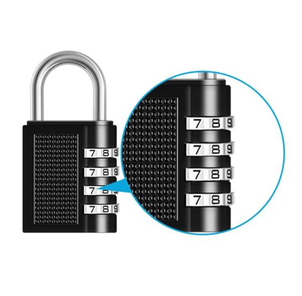 Şifreli Asma Kilit Bisiklet Motosiklet Dolap Güvenlik Kilidi Bebek Arabası