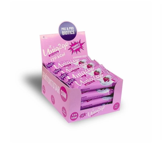 Tatlı-Ekşi Pre-Probiyotik Proteinli Bar 38g x 16 Adet
