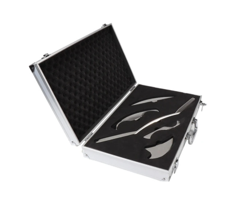 Graston Set (Imported) 5-Piece Set with Massage Oil and Cream Gift