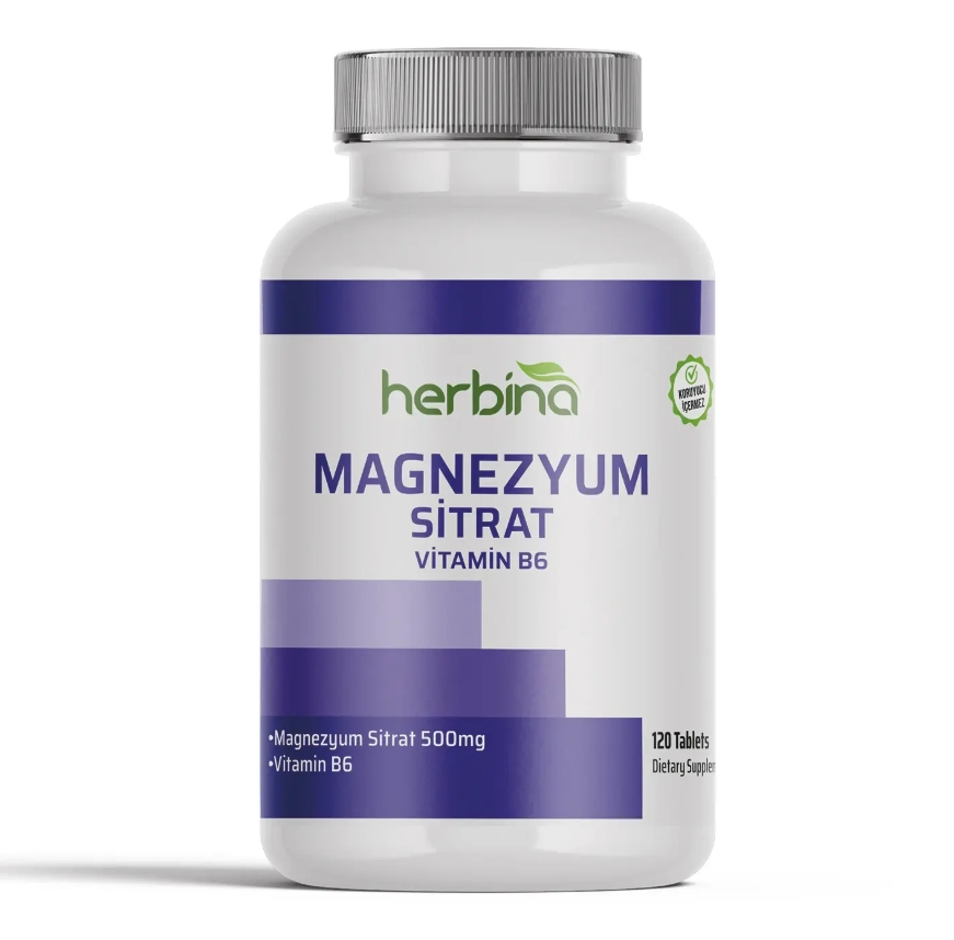 Magnesium Citrate 500 mg 120 Tablets