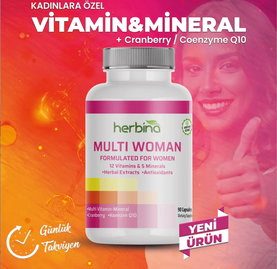 Multi Woman Women's Special Multivitamin Mineral 90 Capsules