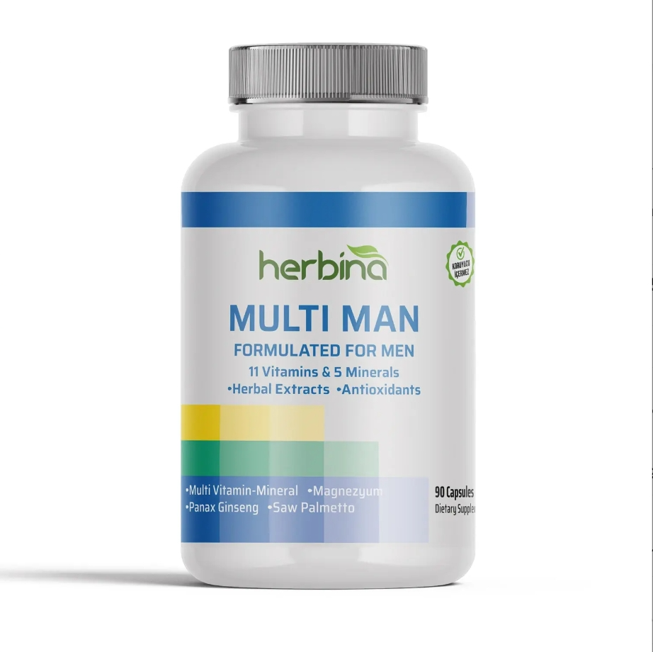 Herbina Multi Man Men's Special Multivitamin Mineral 90 Capsules