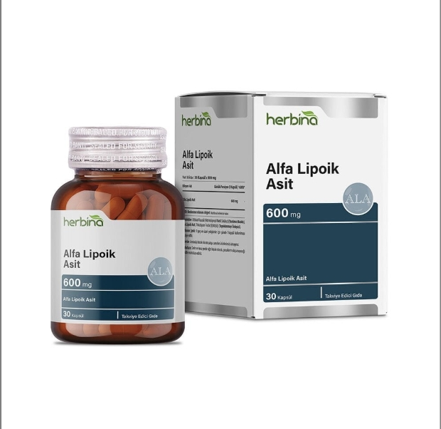 Herbina Alfa Lipoik Asit 600 mg 30 Kapül