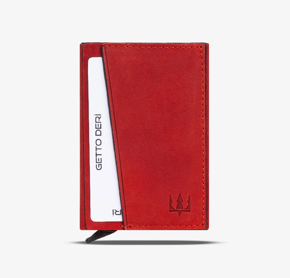 Hype Click Mekanizmalı Hakiki Deri Kartlık - 3