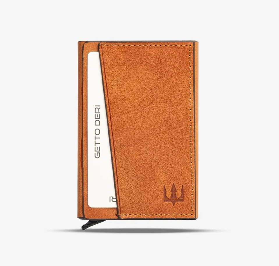 Hype Click Mekanizmalı Hakiki Deri Kartlık - 2