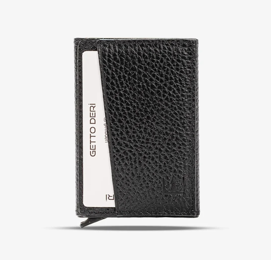 Hype Click Mekanizmalı Hakiki Deri Kartlık - 9