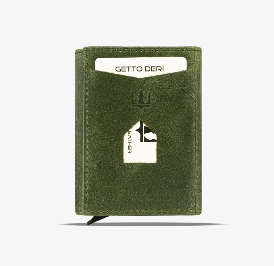 GETTO DERI Prag Mekanizmalı Hakiki Deri Cüzdan - 7