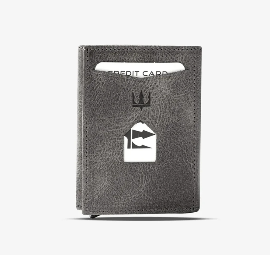 GETTO DERI Prag Mekanizmalı Hakiki Deri Cüzdan - 4