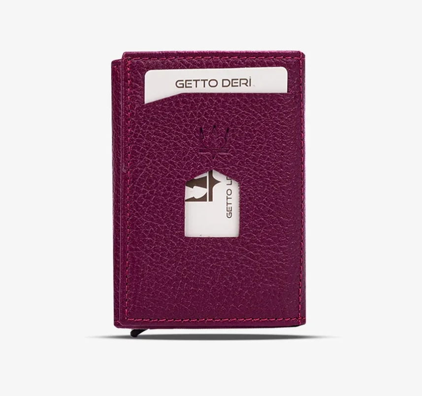 GETTO DERI Prag Mekanizmalı Hakiki Deri Cüzdan - 3