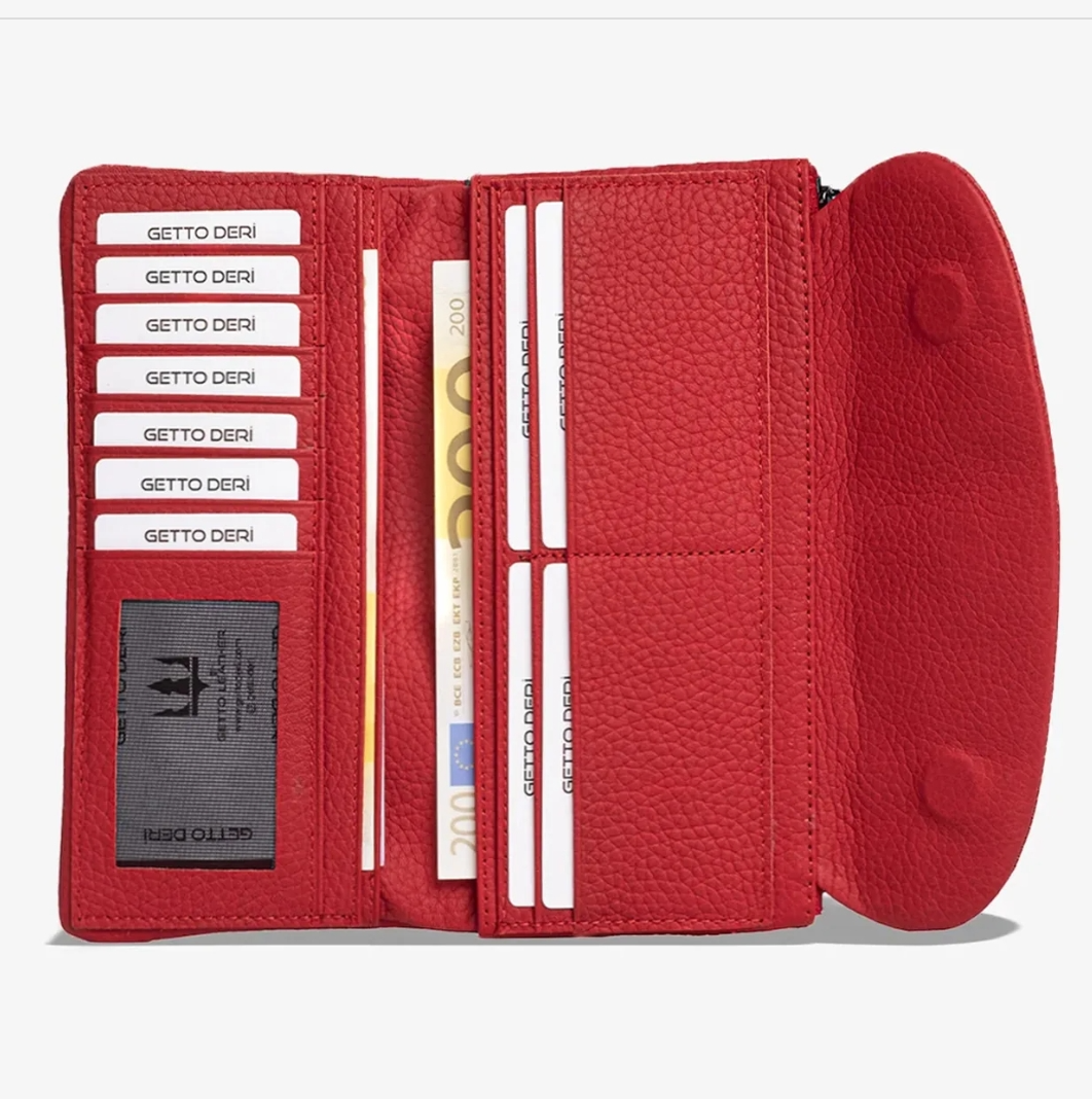 GETTO DERI Marjin Hakiki Deri Kadın Portföy - 2