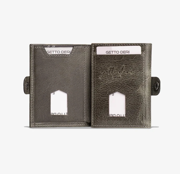 GETTO DERI Savana Minimal Hakiki Deri Cüzdan - 4