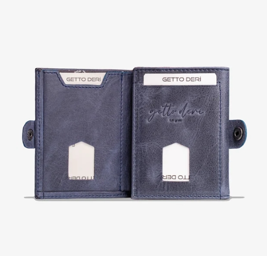 GETTO DERI Savana Minimal Hakiki Deri Cüzdan - 3