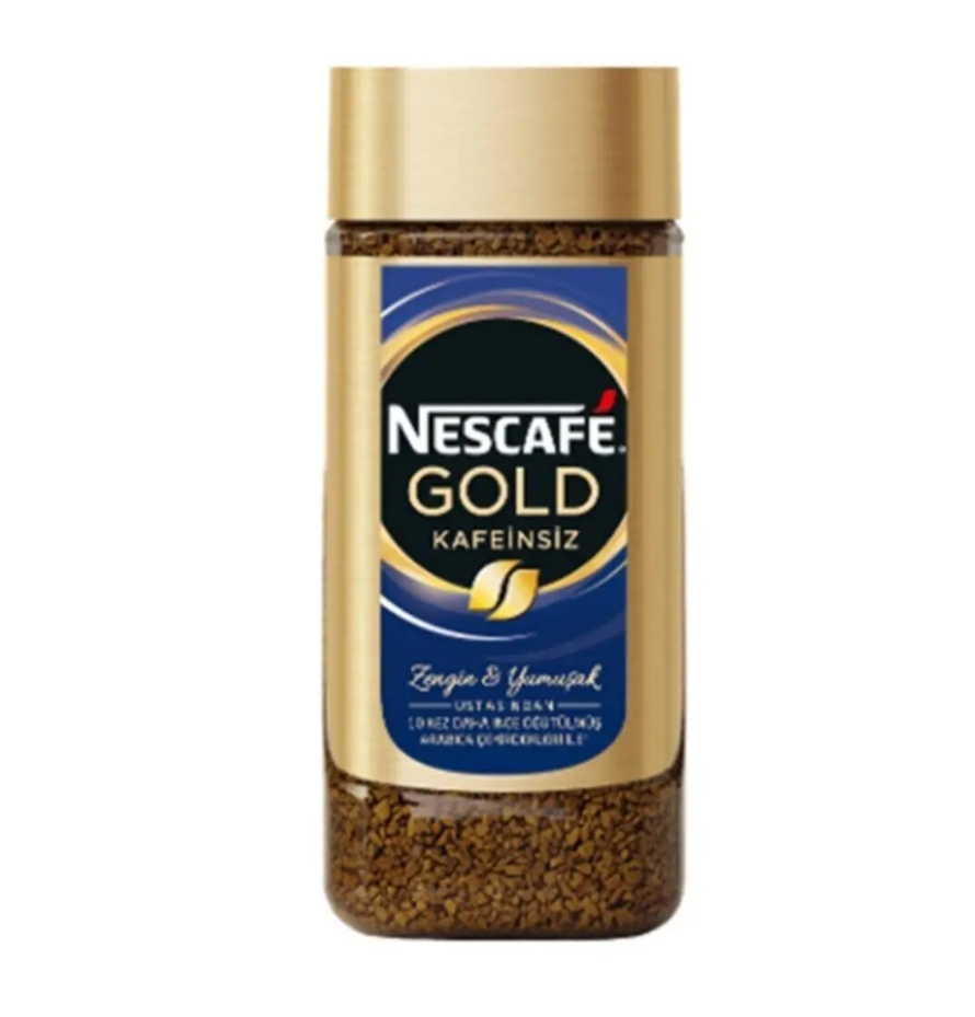 Nescafe Gold Decaf Kafeinsiz Cam Kavanoz 100 gr