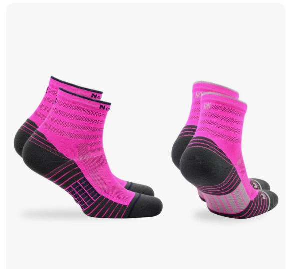 Norfolk CHEETAH Koşu Spor Performans ve Antreman Çorabı Beyaz 2'li Paket