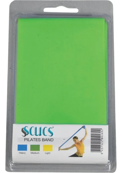 Scucs SCX1061 – Orta Direnç Pilates Bandı | Esneme, Güçlendirme ve Rehabilitasyon İçin İdeal - 2