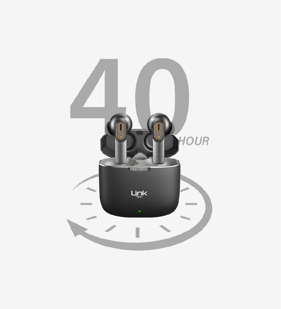SE20 Premium Steel PRO TWS Wireless EarPhones - 6