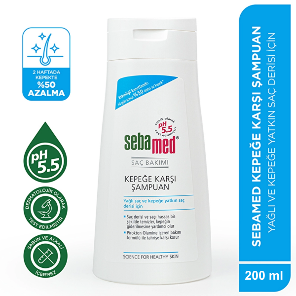 Sebamed Kepeğe Karşı Etkili Şampuan  200 ml - 3